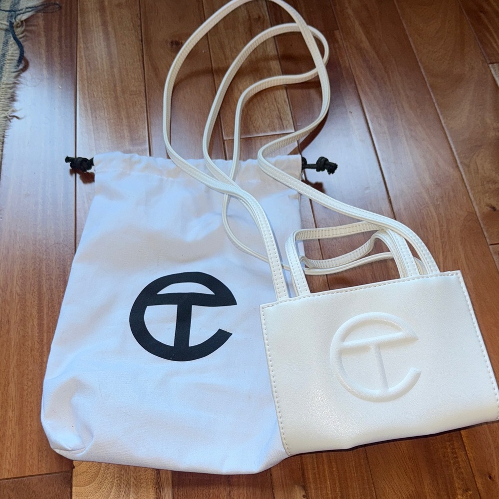 Telfar Mini Bag in White